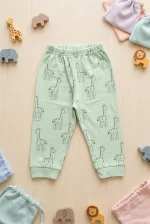 Snuggle Pals Printed Pajama Set - Image 4