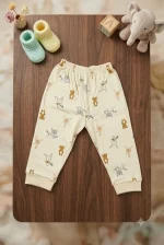 Playful Pals Printed Pajama Set - Image 8