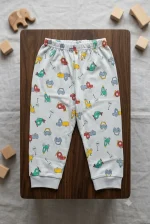 Playful Pals Printed Pajama Set - Image 7