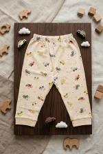 Playful Pals Printed Pajama Set - Image 4