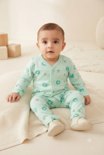 Little Sprout Infant Full-Sleeve Play Suit & Co-Ord Set - Image 25