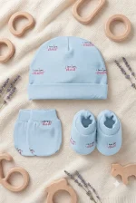 Matching Three-Piece Newborn Baby Set (Combo of 2) - Image 7