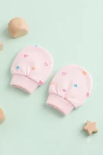Ultra-Soft Newborn Cotton Scratch Mittens (3-Pair Combo Set) - Image 7