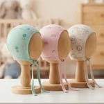 Sweet Dreams Infant Cotton Bonnet Collection (3-Pcs Combo)