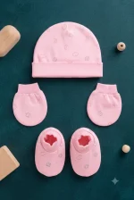Matching Three-Piece Newborn Baby Set (Combo of 2) - Image 5
