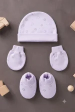 Matching Three-Piece Newborn Baby Set (Combo of 2) - Image 4