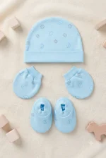 Matching Three-Piece Newborn Baby Set (Combo of 2) - Image 2