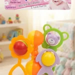Baby Toys 3 in 1 Rattle Set ("Best Gift for Children", "I Love Rattle")